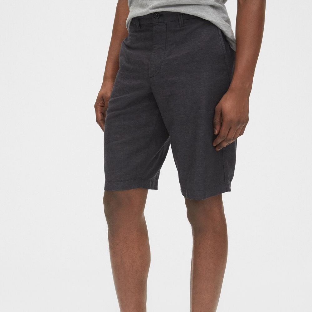 Gap Men Linen Cotton Shorts 12”